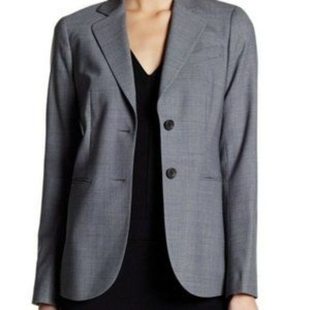 Theory Grey Blazer Size 10